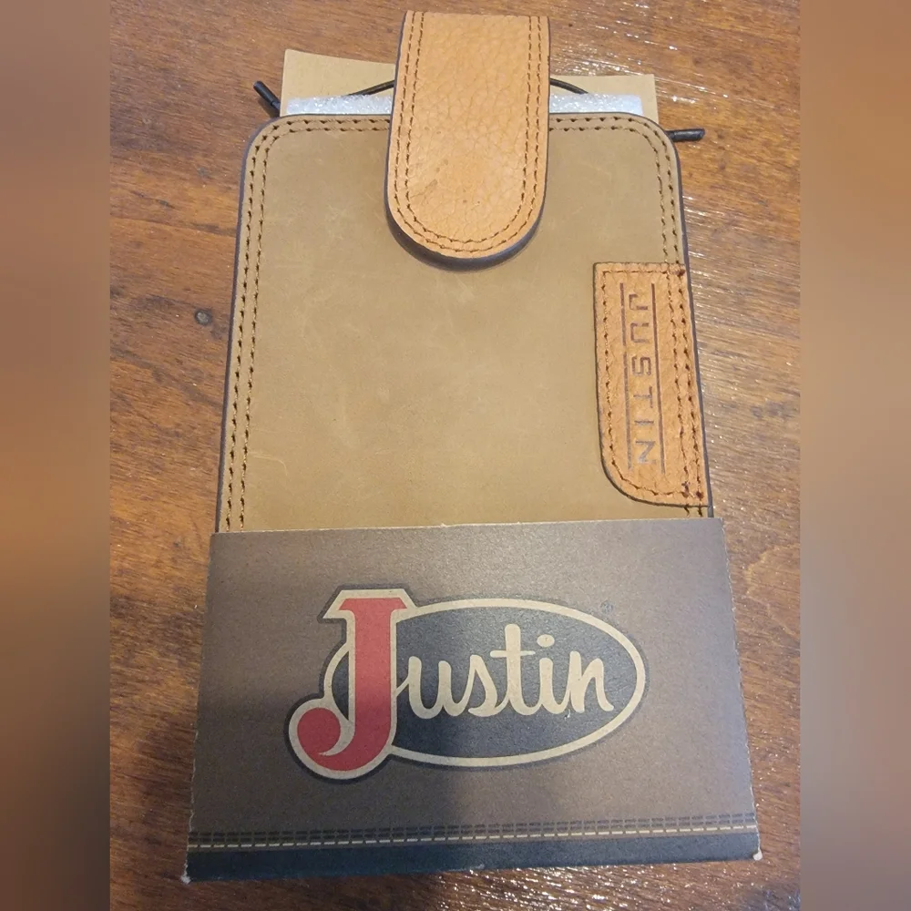 Justin Tan Leather Phone Case